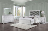 KC-G223563.  Eleanor Upholstered Tufted Bedroom Set White