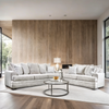 KH-2675-05 OYSTER Sofa & Loveseat Set