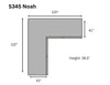 KNE-S345 Noah (Grey)