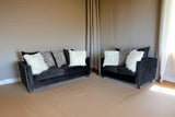 KNE-S315 Black Sofa & Loveseat