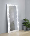 KC -969558	FLOOR MIRROR WHITE