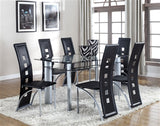 KE-1170 DINING TABLE SET AND 6 CHAIR