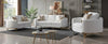 KCM-LEXI  SOFA LOVESEAT WHITE ANTIQUE