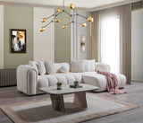 KN-Lis Ivory Boucle RAF Sectional
