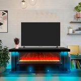 KH-A88 TV STAND W/FIREPLACE 71"L