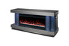 KH-A90 TV STAND W/FIREPLACE (SMOKE)