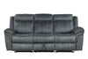 KH-Andres Grey - 3pc Reclining Living Room Se