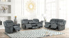 KH-Andres Grey - 3pc Reclining Living Room Se