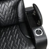 KH-Barcelona Black Power Reclining Sectional (Power Headrests)