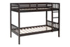 KH-BB10 Twin/Twin Bunk Bed Espresso