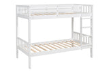 KH-BB11 Twin/Twin Bunk Bed White