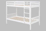 KH-BB11 Twin/Twin Bunk Bed White