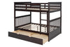 KH-BB30 Full/Full Bunk Bed w/Twin Trundle Espresso