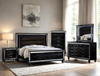 KH-Blanca2 Black Bedroom Set Queen, King