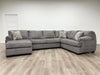 KH-BRENTWOOD GRAY SECTIONAL