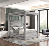 KH-Castle  Platform Bed - Queen, King