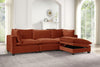 KH-Cloud2 Rust Velvet Modular Sectional