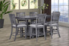 KH-D820 - Counter Height Table + 6 Chair Set