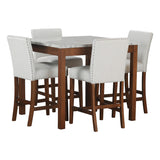 KH-Dior11 - Pub Table + 4 Chair Set