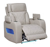 KH-DUBAI 3PC Sand Power Reclining Set