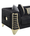 KNE-S4020 Donovan (Black) - Sectional