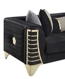 KNE-S4020 Donovan (Black) - Sectional