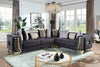KNE-S4020 Donovan (Black) - Sectional
