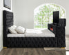 KH-Future Black Platform Bed - Queen, King