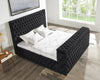 KH-Future Black Platform Bed - Queen, King