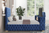 KH-Future Blue Platform Bed - Queen, King