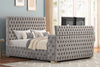KH-Future Gray Platform Bed - Queen, King