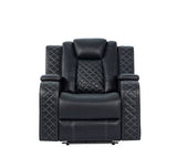 KH-Galaxy Black - 3PC Power Reclining Set
