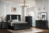 KH-Havana Black - 4pc or 5pc Bedroom Set - Queen, King