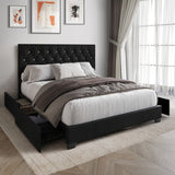 KH-HH980 Platform Bed - Full, Queen, King