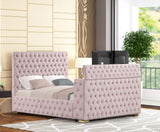 KH-Future Pink Platform Bed - Queen, King