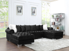 KH-Kim Black Sectional