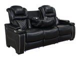 Romina Black 3PC Power Reclining Set