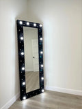 KH-Princess Black - Floor Mirror