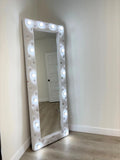KH-Princess White - Floor Mirror