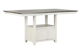 KH-D800 - Counter Height Table + 6 Chair Set