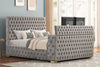 KH-Future Gray Platform Bed - Queen, King