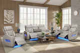 KH-DUBAI 3PC Sand Power Reclining Set