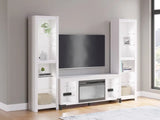 KH-W2722 - TV Stand 59" L w/Fireplace (LED Lights)