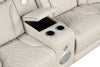 KH-Spain Sand Power Reclining Sectional (Power Headrests)