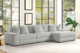 KH-SUNDAY2 GRAY 3PC Sectional