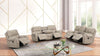 KH-Titan1002-Stone OVERSIZED 3pc Reclining
