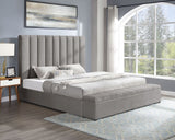 KH-Valencia - Gray Platform Bed