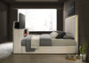 KH-Villa White Platform Bed - Queen, King