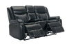 KH-Weston Black - 3PC Reclining Living Room Set **NEW ARRIVAL**