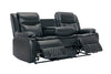 KH-Weston Black - 3PC Reclining Living Room Set **NEW ARRIVAL**